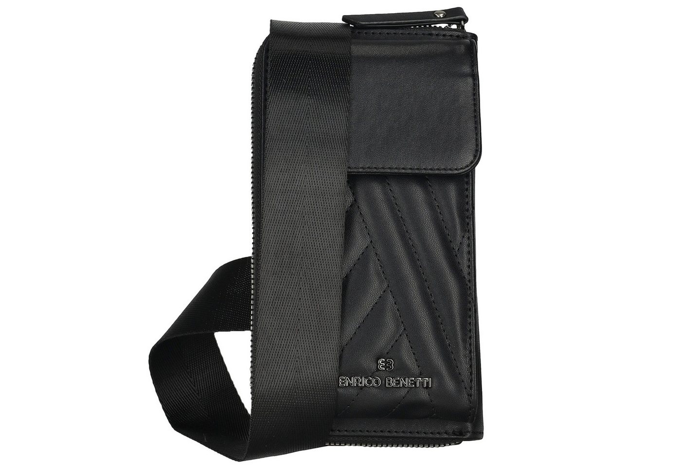Enrico Benetti Handytasche Kleine Umhängetasche Damen - mit Geldbörse (2in1 Crossbody Tasche, 1-tlg., zum umhängen), kompatibel mit Apple iPhone 13, 14, 15, 16 Pro, Pro Max, Plus von Enrico Benetti