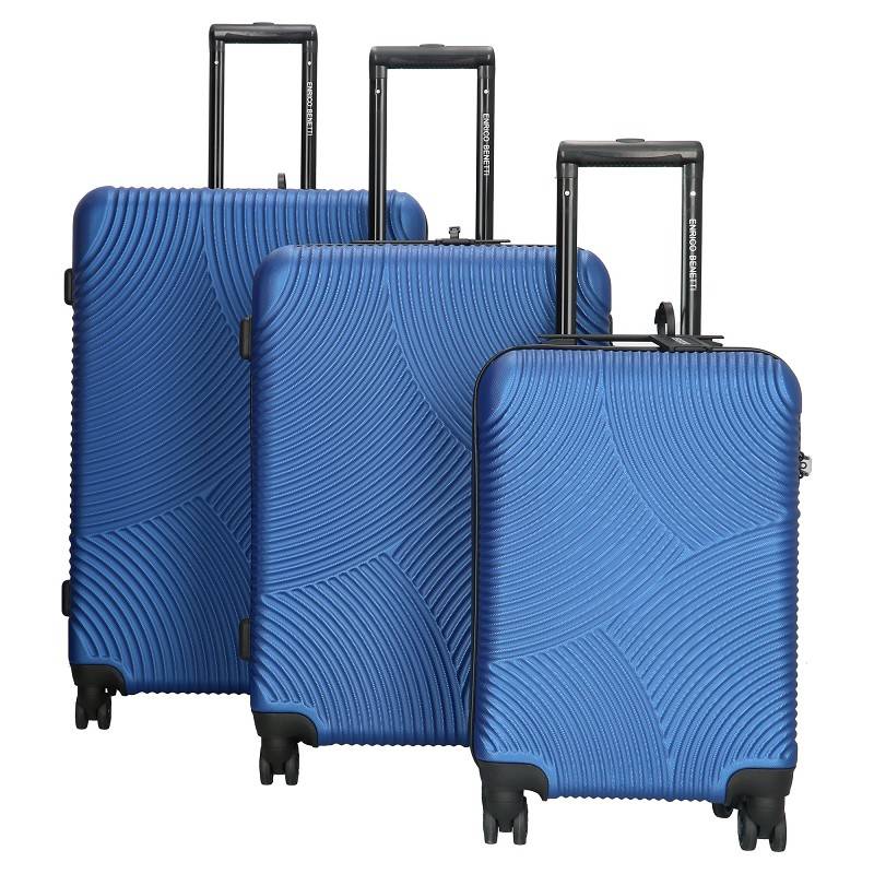 Enrico Benetti Louisville kofferset 3 teilig-Steelblue von Enrico Benetti