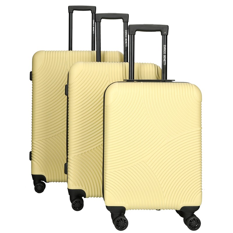 Enrico Benetti Louisville kofferset 3 teilig-Yellow von Enrico Benetti
