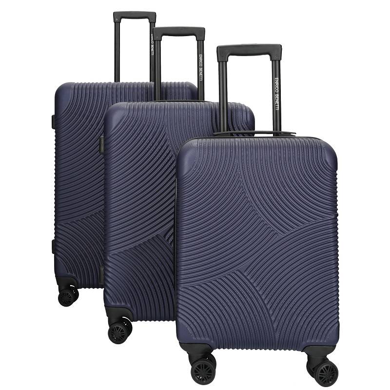 Enrico Benetti Louisville kofferset driedelig-Navy von Enrico Benetti