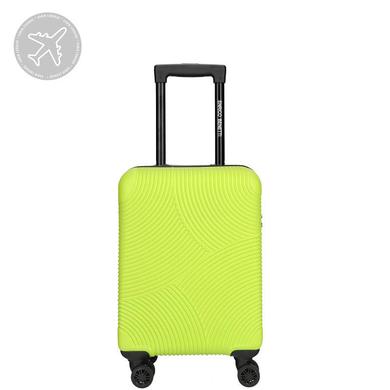 Enrico Benetti Louisville suitcase cabin luggage lime green von Enrico Benetti