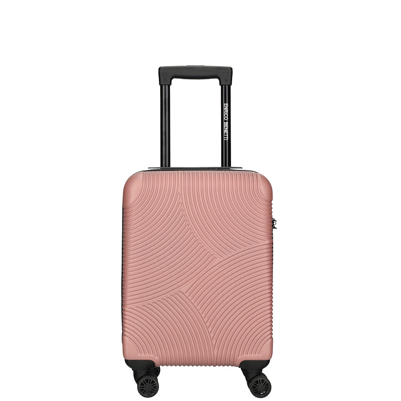 Enrico Benetti Louisville suitcase cabin luggage old pink von Enrico Benetti
