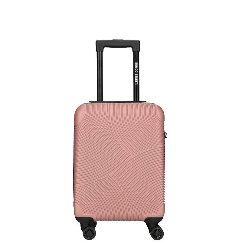 Enrico Benetti Louisville suitcase cabin luggage old pink von Enrico Benetti