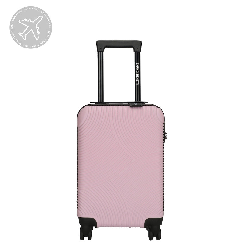 Enrico Benetti Louisville suitcase cabin luggage pink von Enrico Benetti