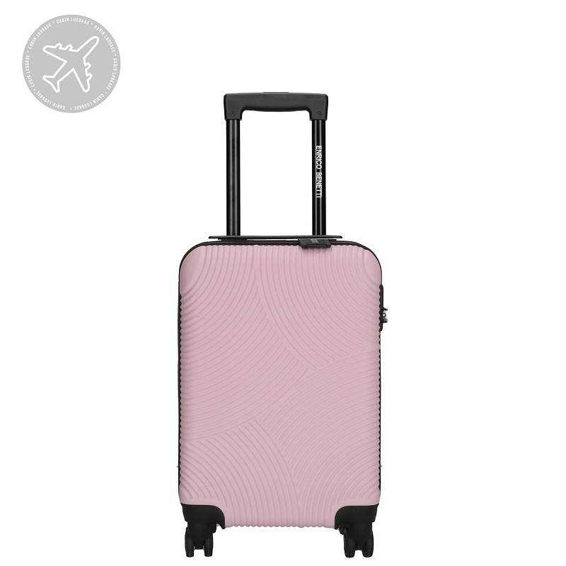 Enrico Benetti Louisville suitcase cabin luggage pink von Enrico Benetti