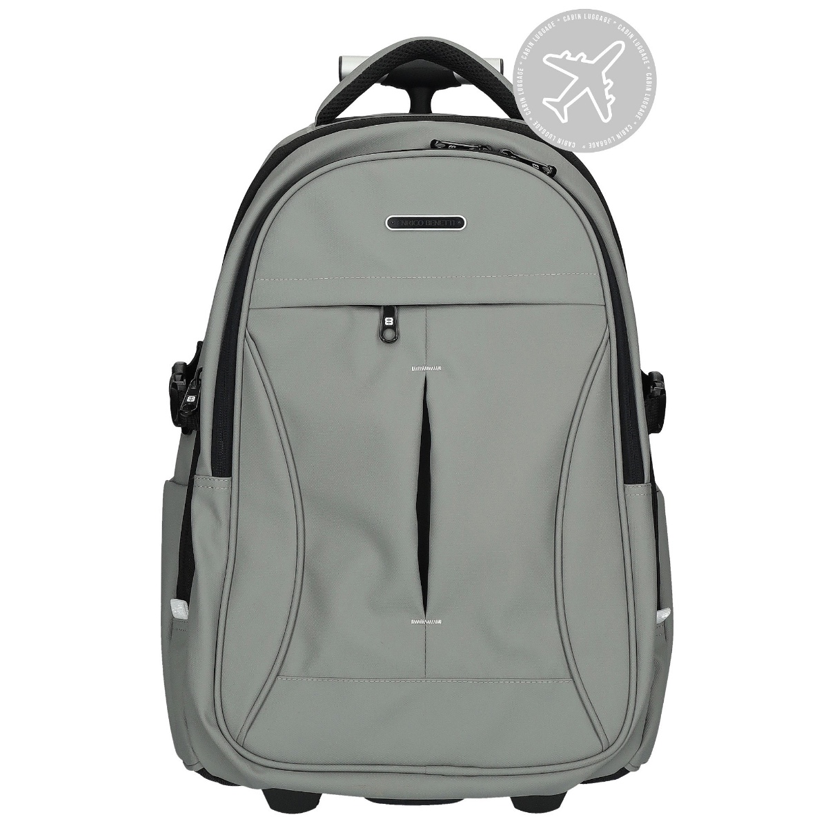 Enrico Benetti Northern Backpack trolley 17 inch-Grey von Enrico Benetti