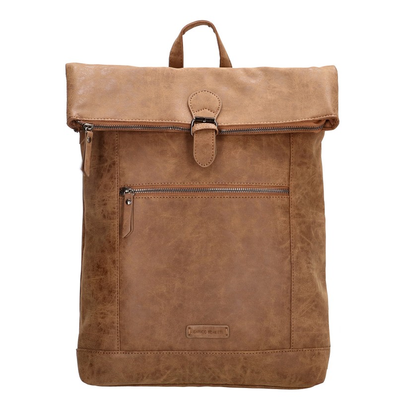 Enrico Benetti Noumea 15'' Laptop Rucksack -Camel von Enrico Benetti