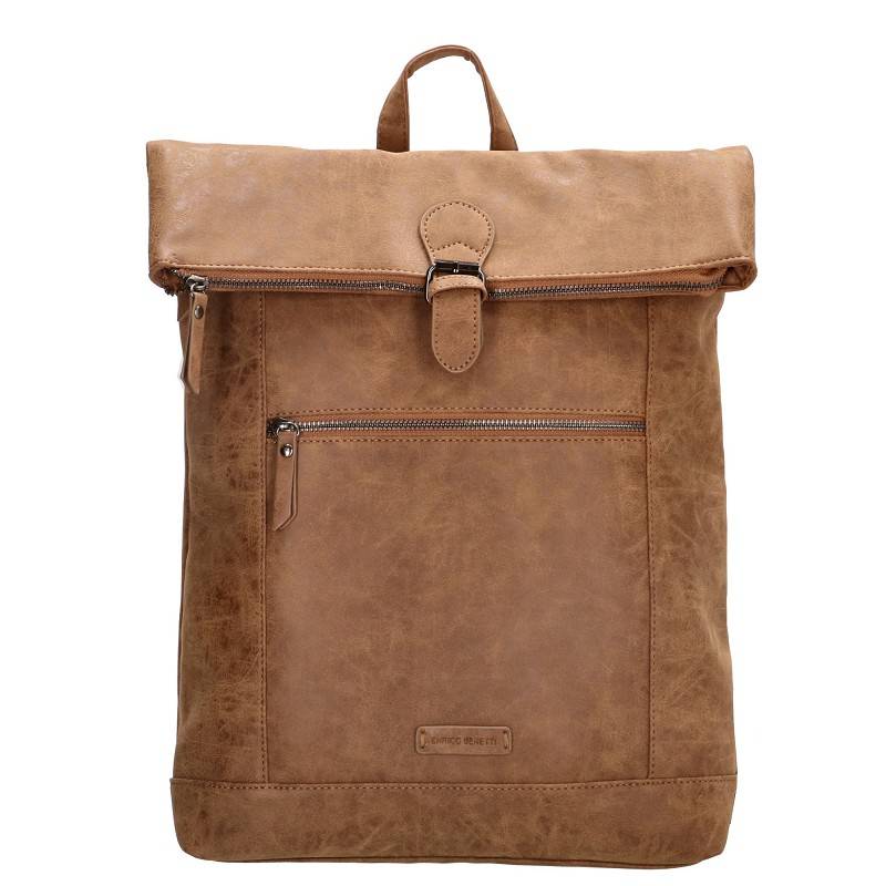 Enrico Benetti Noumea 15'' Laptop Rucksack -Camel von Enrico Benetti