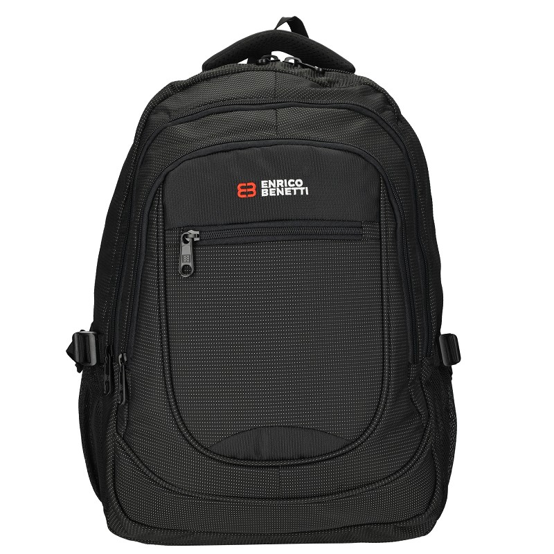 Enrico Benetti Santa Cruz 17.3'' Laptop Rucksack-Dots Schwarz/Weiß von Enrico Benetti