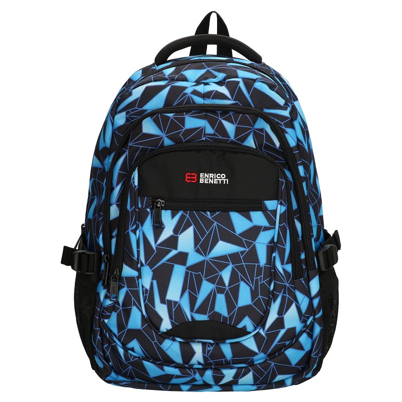Enrico Benetti Santa Cruz 17.3'' Laptop Rucksack-Schwarz Aqua von Enrico Benetti