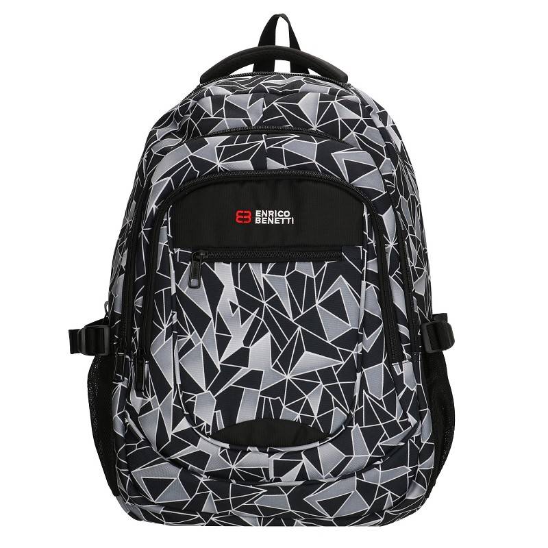 Enrico Benetti Santa Cruz 17.3'' Laptop Rucksack-Schwarz Grau von Enrico Benetti