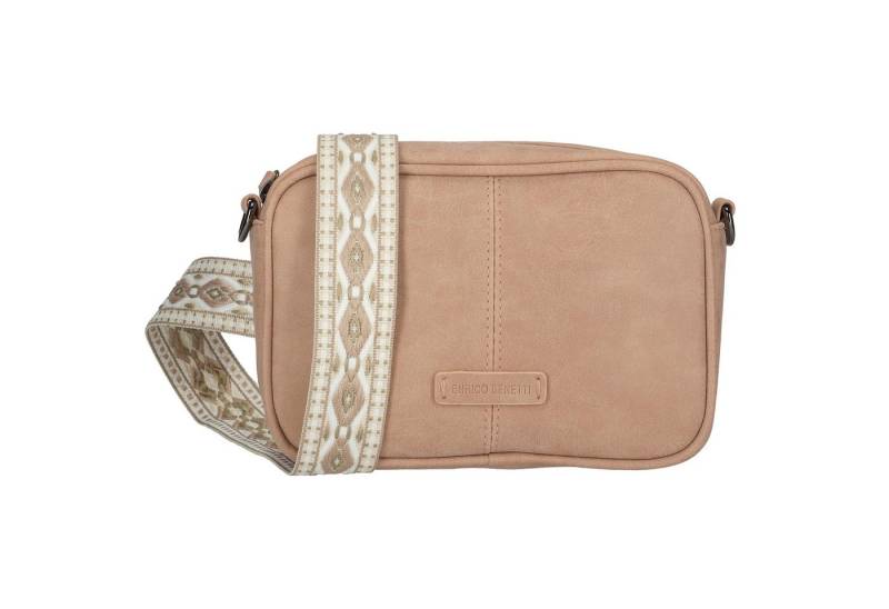 Enrico Benetti Schultertasche Umhängetasche Damen kleine Crossbody Tasche (mit breitem Schultergurt, in trendigem Muster), Handtasche aus Lederimitat von Enrico Benetti