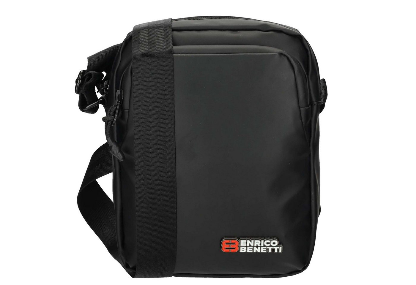 Enrico Benetti Umhängetasche Kleine Crossbody Tasche Herren (Schultertasche zum umhängen, schwarz, Geschenke für Männer), aus wasserabweisendem Material von Enrico Benetti