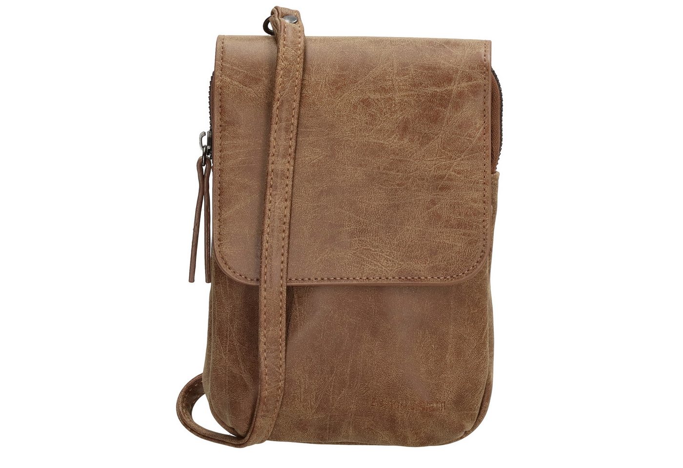 Enrico Benetti Umhängetasche Kleine Tasche zum Umhängen Damen, Herren (Crossover Crossbody Tasche, aus Lederimitat), mit abnehmbarem Schultergurt von Enrico Benetti