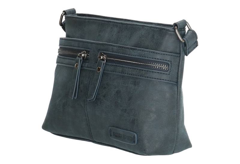 Enrico Benetti Handtasche Damen Umhängetasche mit vielen Fächern blau von Enrico Benetti