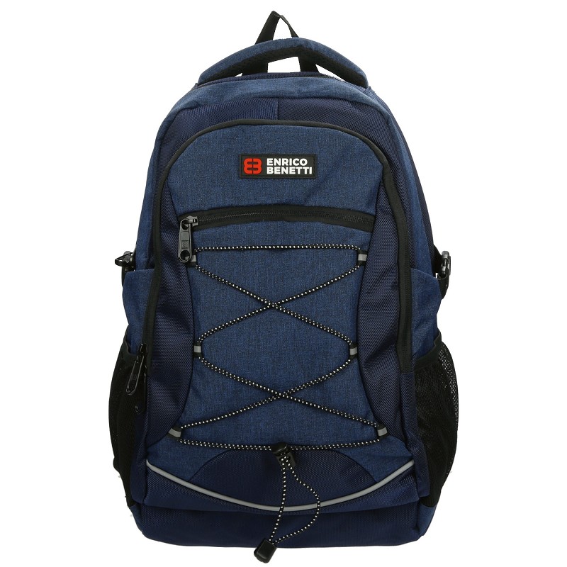 Enrico Benetti Yellow Stone 13'' Laptop Rucksack-Blau von Enrico Benetti