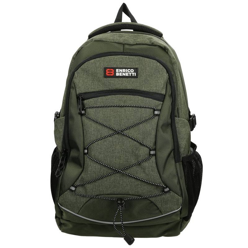 Enrico Benetti Yellow Stone 13'' Laptop Rucksack-Olive von Enrico Benetti