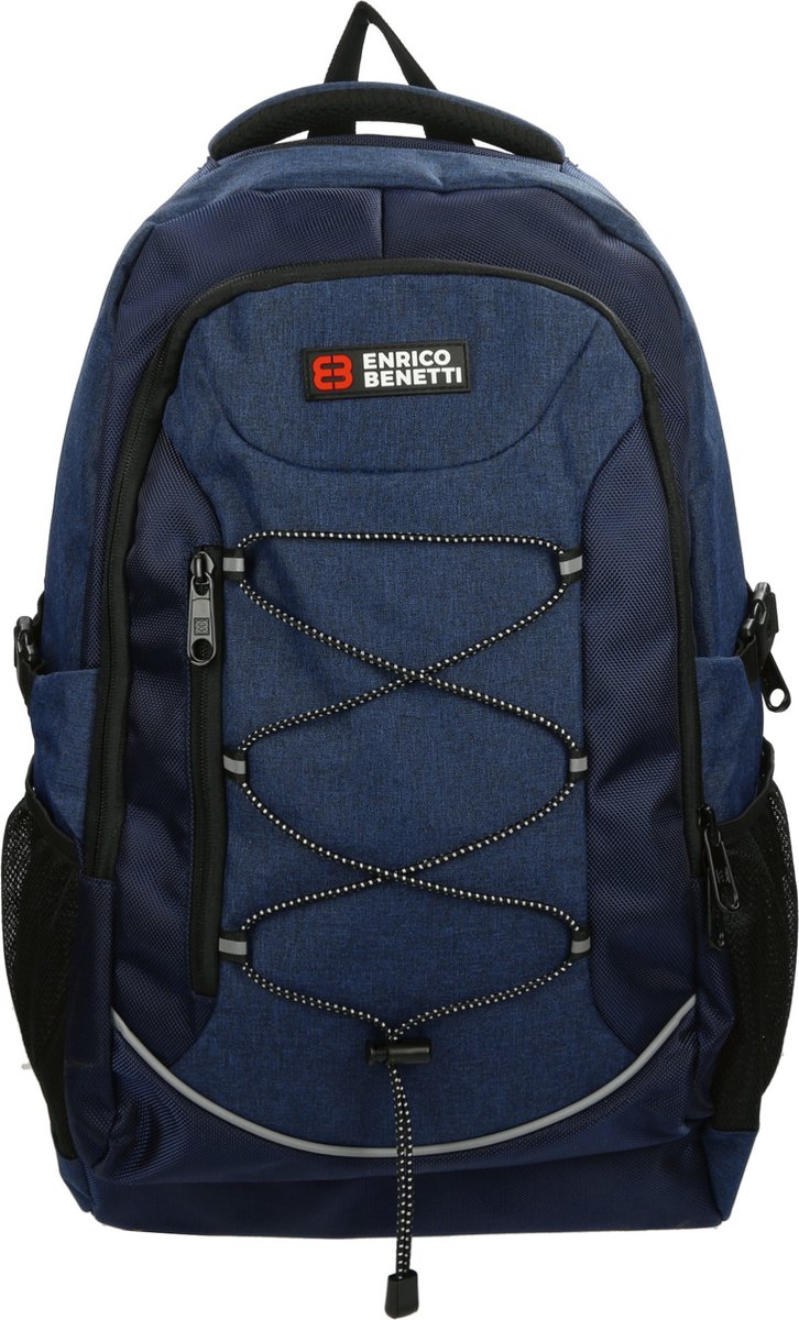 Enrico Benetti Yellow Stone 15'' Laptop Rucksack-Blau von Enrico Benetti