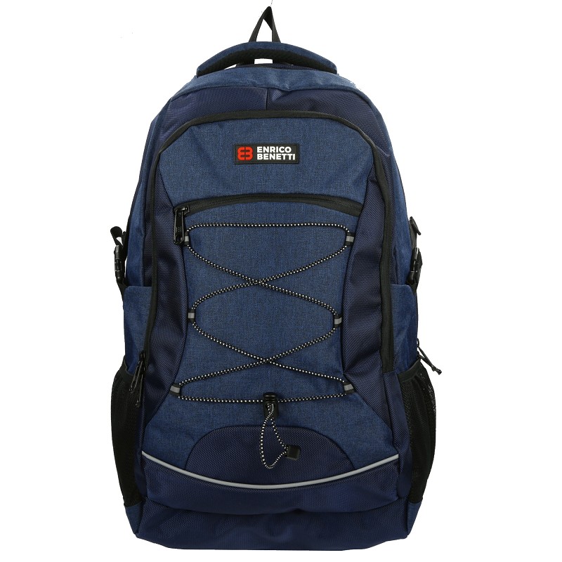 Enrico Benetti Yellow Stone 17'' Laptop Rucksack-Blau von Enrico Benetti