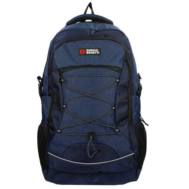 Enrico Benetti Yellow Stone 17'' Laptop Rucksack-Blau von Enrico Benetti