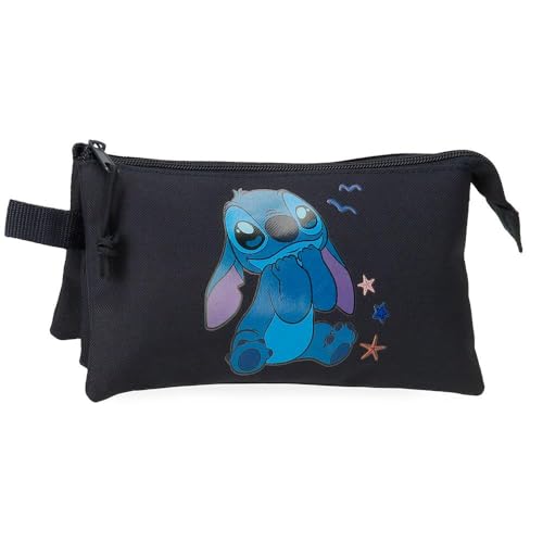 Disney Enso Mädchen Stitch Excited Gepäck - Kuriertasche, Schwarz, Einheitsgröße von Enso