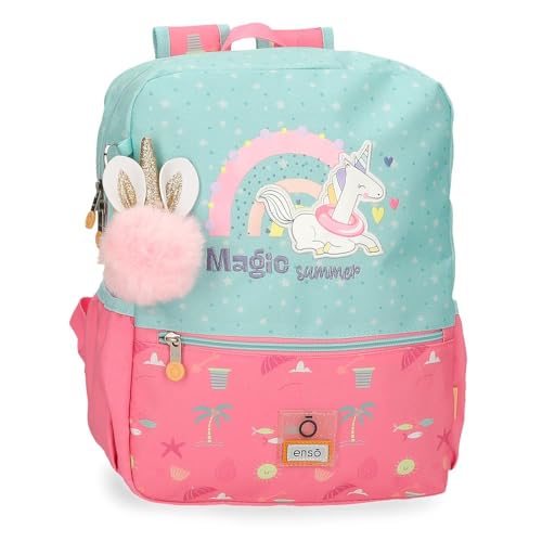 Enso Magic Summer Rucksack, Mehrfarbig, 25 x 32 x 12 cm, Polyester von Joumma Bags, bunt, Wanderrucksack von Enso