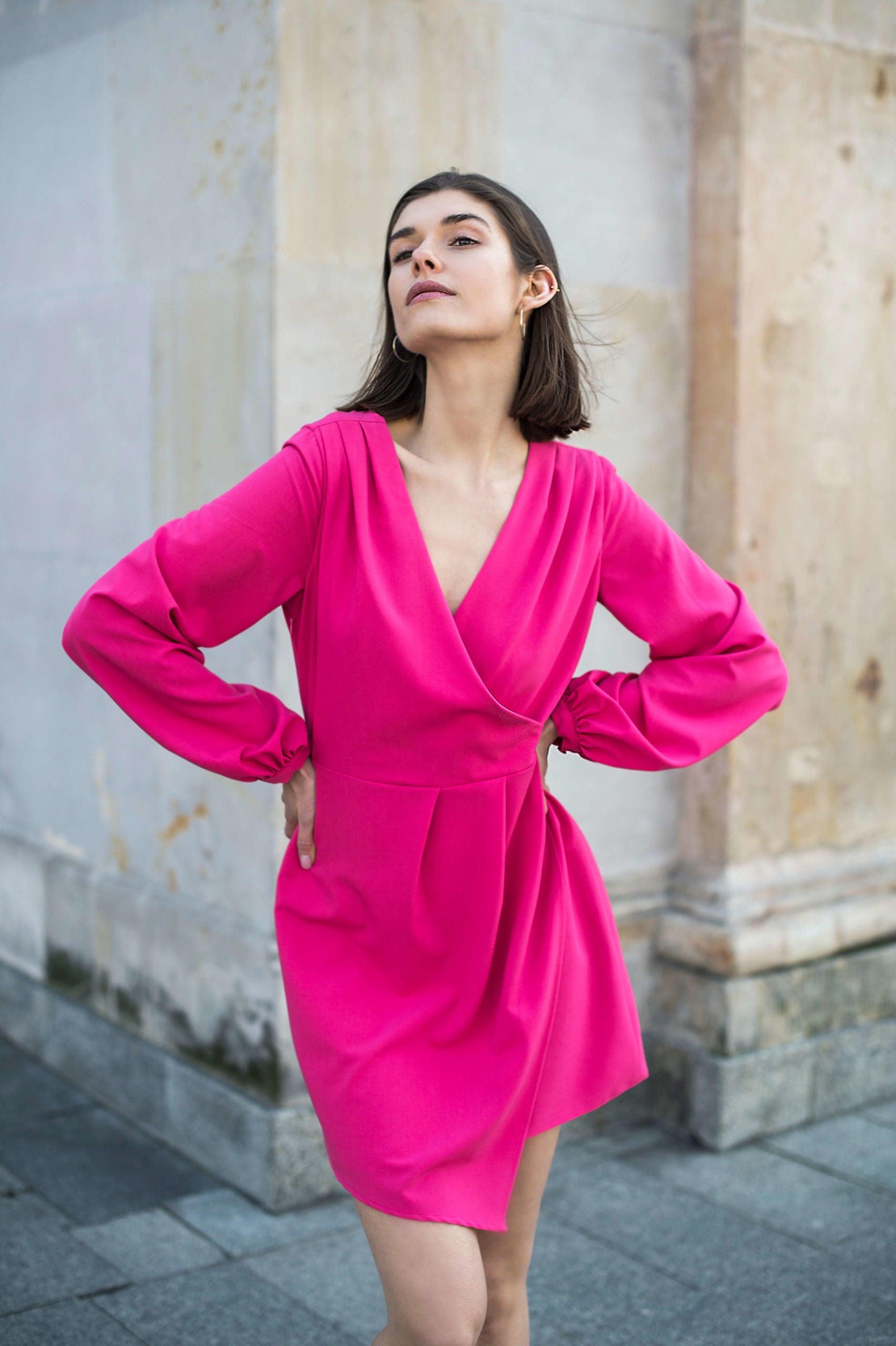 Luna Raspberry Dress von Enteliér