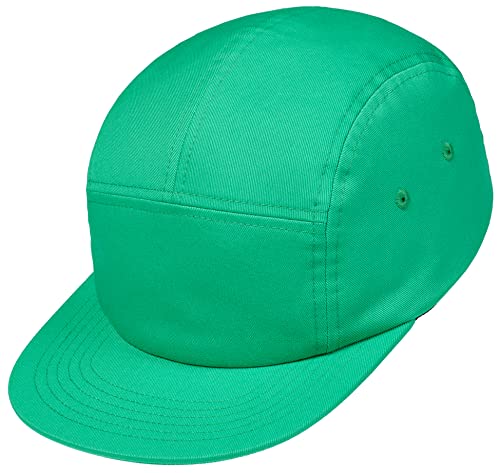 Enter the Complex® 5 Panel Cap, Damen und Herren, 100% Baumwolle, Unisex, Grün, Größenverstellbar von Enter the Complex