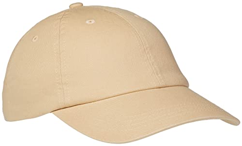 Enter the Complex® Dad Hat, Baseball Cap, Low Profile, weiches Kopfteil, 100% Pre-Washed Cotton Twill, Größenverstellbar, Beige von Enter the Complex