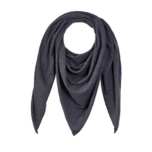 Enter the Complex® Schal Damen, Dreieckstuch, Halstuch, 100% Merino Wolle, 240 x 100 cm, Anthrazit von Enter the Complex