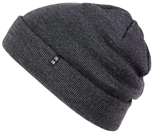 Enter the Complex® Winter Mütze, Warme Woll Beanie, 100% Merino, Damen und Herren, Anthrazit von Enter the Complex