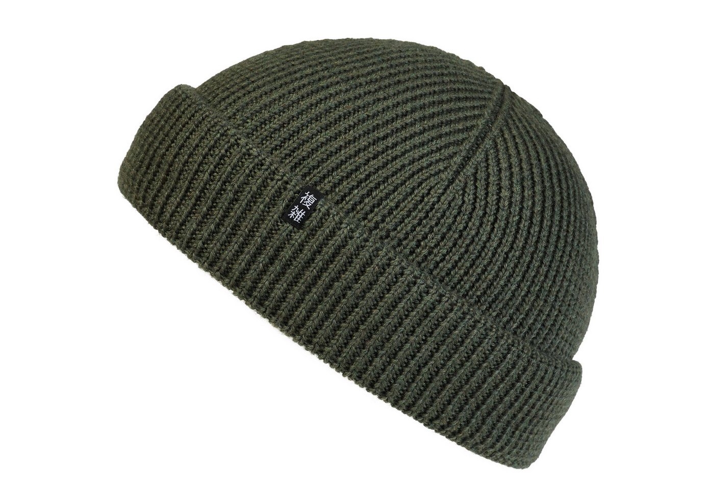 Enter the Complex Beanie - Cho - Fisherman Beanie kurze Fischermütze aus 100% Merino Wolle, Damen und Herren von Enter the Complex