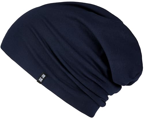 Enter the Complex® Leichte Beanie Mütze, Herren und Damen, Übergangsmütze, Sommer Beanie, Dünne Kopfbedeckung, Baumwolle (Jersey), S/M, Navy Enter the Complex® Leichte Beanie Mütze, Herren und Damen, Übergangsmütze, Sommer Beanie, Dünne Kopfbedeckung, Baumwolle (Jersey), S/M, Navy von Enter the Complex