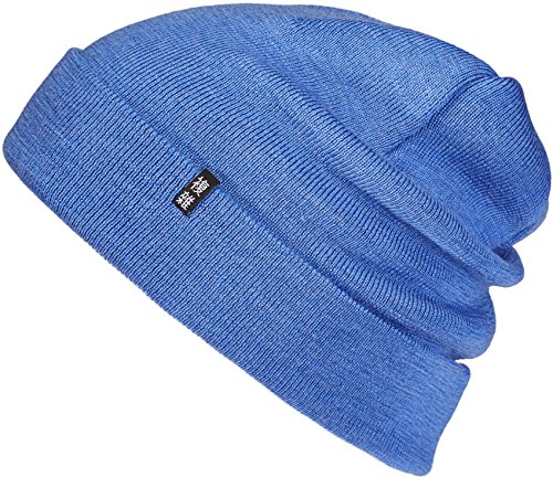 Enter the Complex Winter Mütze, Warme Woll-Beanie, 100% Merino, Damen und Herren, Blau von Enter the Complex