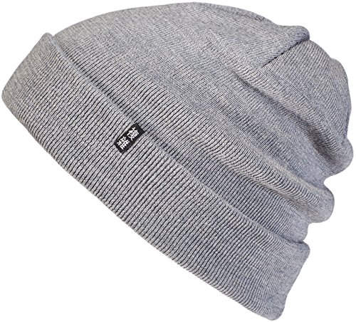 Enter the Complex Winter Mütze, Warme Woll-Beanie, 100% Merino, Damen und Herren, Grau von Enter the Complex