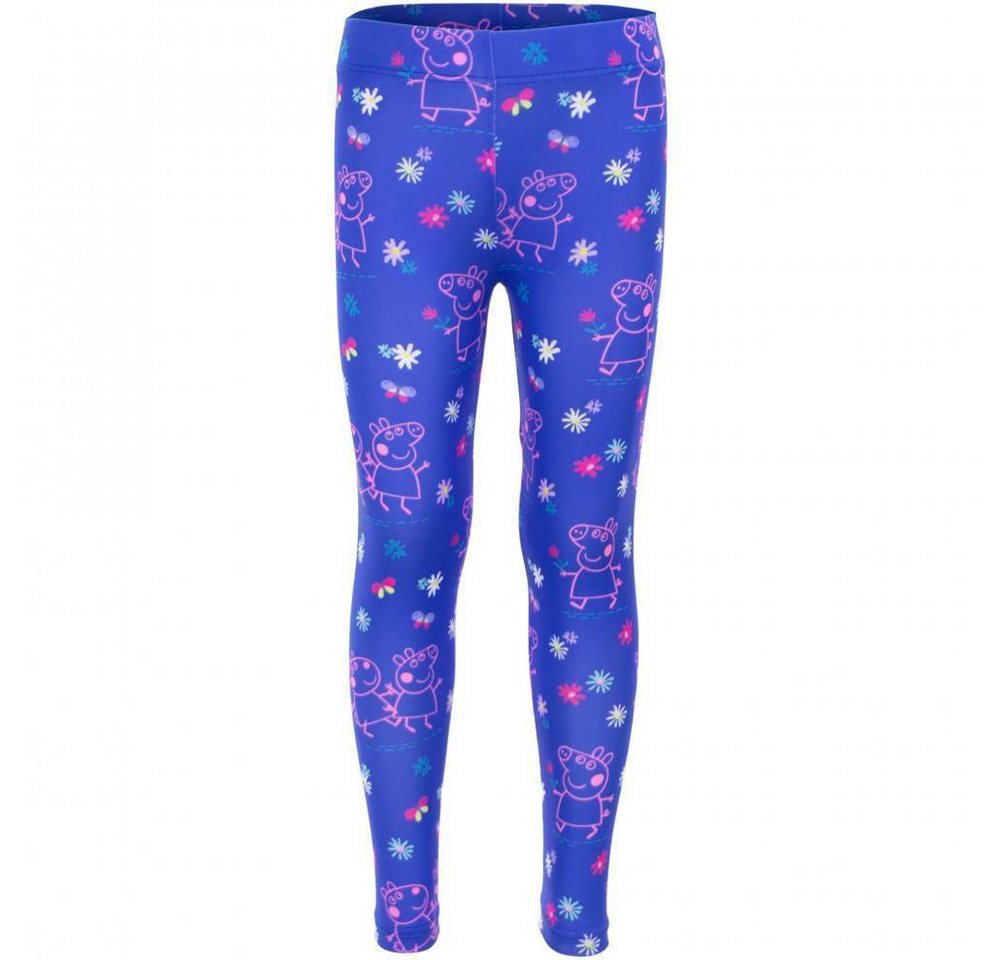 Entertainment One Leggings Peppa Pig Leggins Motiv Jeansoptik / Blau Größen 92 bis 128 von Entertainment One