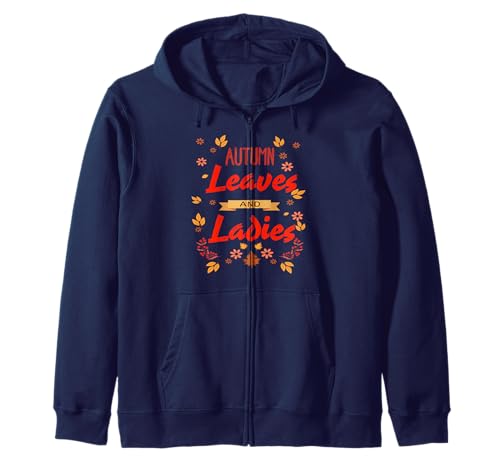 Herbstblätter und Damen Gemütliche Herbst Ästhetik Kapuzenjacke Herbstblätter und Damen Gemütliche Herbst Ästhetik Kapuzenjacke von Enthusiasten Weiblicher Herbststimmung