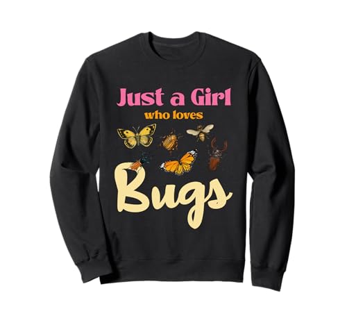 Nur EIN Mädchen, das Käfer liebt, Natur, Insekt Sweatshirt Nur EIN Mädchen, das Käfer liebt, Natur, Insekt Sweatshirt von Entomologist Enthusiast Bug Collector Girl