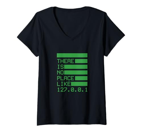 Damen Witziges Programmierer Home Entwickler T-Shirt mit V-Ausschnitt Damen Witziges Programmierer Home Entwickler T-Shirt mit V-Ausschnitt von Entwickler Programmieren Home Computer