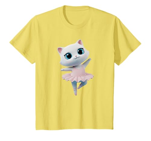 Kinder Ballett-Katze, niedlich, verspielt, für Kinder T-Shirt von Entzückende Ballerina Kätzchen