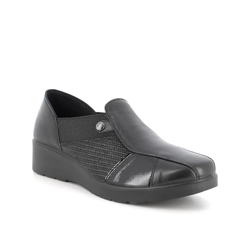 Enval Soft Damen D.Amalia Enval Mokassin, Schwarz Schwarz Laminiert, 42 EU von ENVAL SOFT