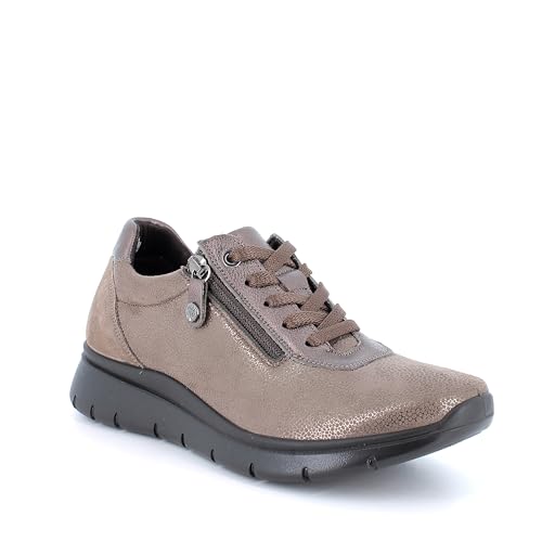 Enval Soft Damen D.Katia Enval schnürschuhe, Taupe Laminat Taupe, 40 EU von ENVAL SOFT