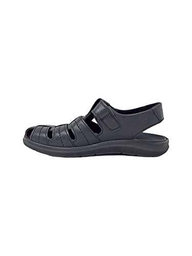 Enval Soft Herren U.Lark ENVAL Durchgängies Plateau Sandalen, Nero, 40 EU von Enval Soft