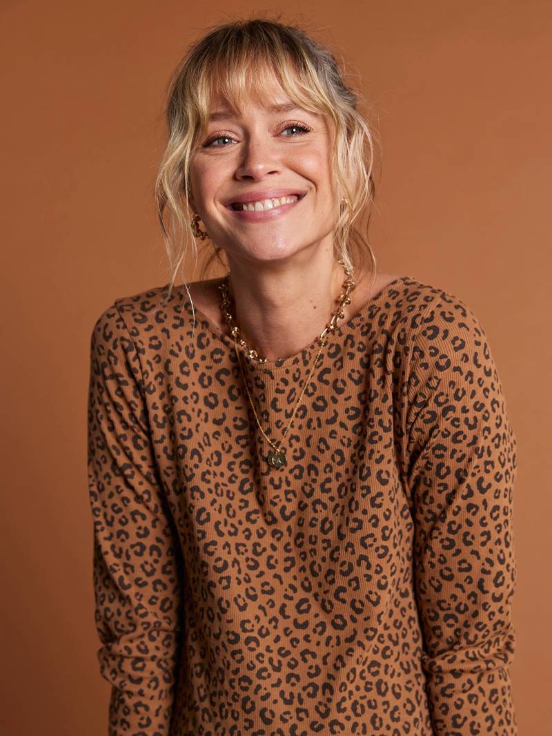 Umstandsshirt mit Leoprint ENVIE DE FRAISE von Envie De Fraise