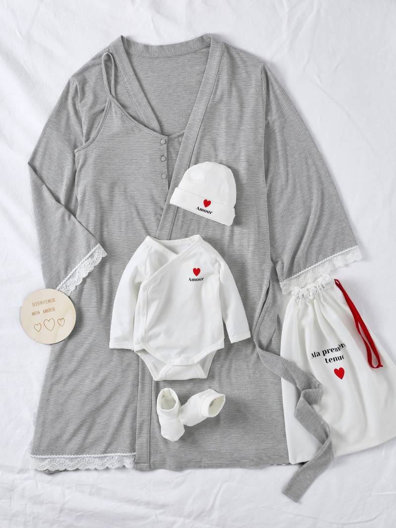Geschenk-Set zur Geburt für Mama & Baby ENVIE DE FRAISE von Envie De Fraise