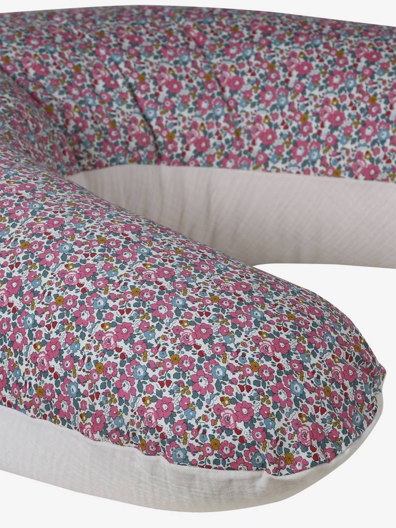 Stillkissen aus Musselin mit Liberty-Print ENVIE DE FRAISE hell von Envie De Fraise