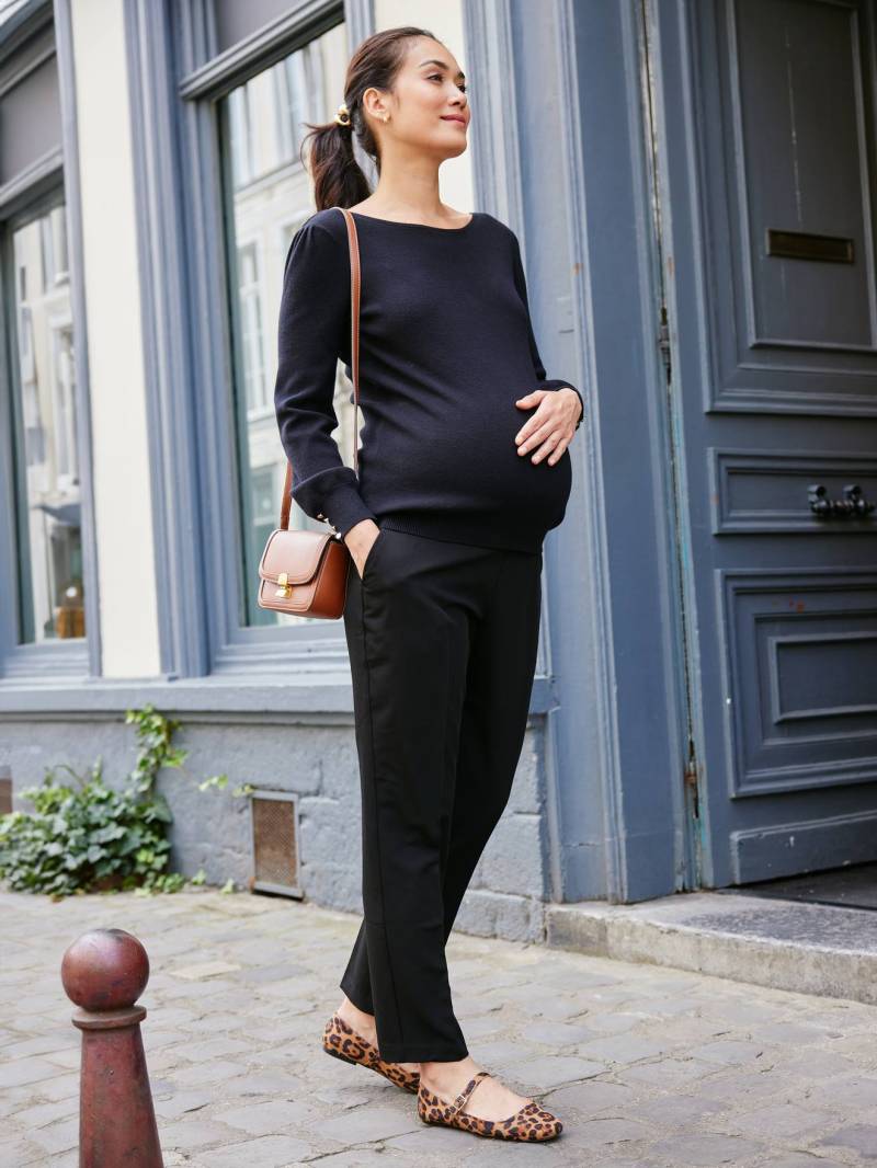Umstands-Bundfaltenhose mit weitem Bein ENVIE DE FRAISE von Envie De Fraise