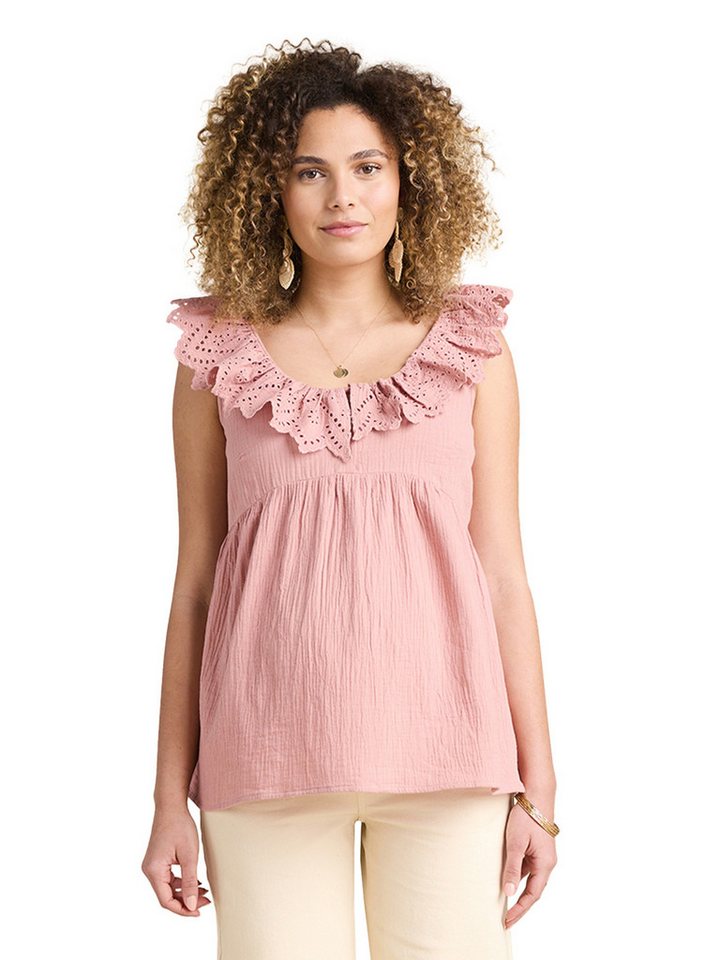 Envie de Fraise Umstandsbluse Lochstickerei von Envie de Fraise