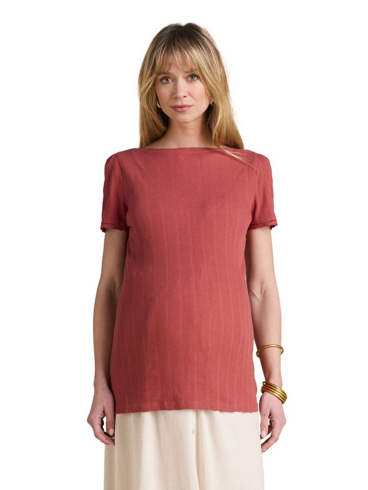 Envie de Fraise Kurzarmshirt Umstandsshirt Mit Rückenausschnitt von Envie de Fraise