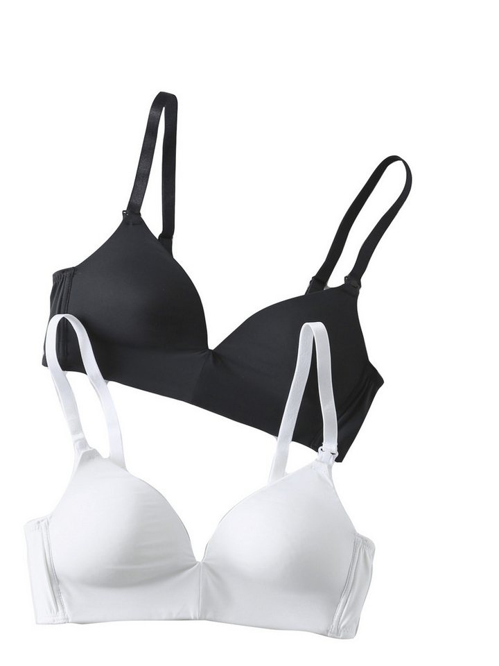 Envie de Fraise Still-BH Still-BHs, Mikrofaser und Spitze 2er-Pack von Envie de Fraise